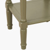 Heritage Olive Pine Wood Accent Table