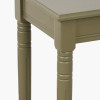 Heritage Olive Pine Wood Accent Table