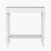 Elizabeth White Pine Wood Oblong Console K/D