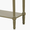 Heritage Olive Pine Wood Console Table