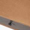 Loft Sage Multicoloured Pine Wood 3 Drawer Desk