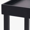 Marnie Black Wood Veneer Console Table