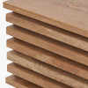 Larvik Natural Eucalyptus Wood 1 Drawer Bedside Table