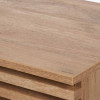 Larvik Natural Eucalyptus Wood 1 Drawer Bedside Table