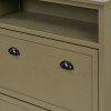 Croft Olive Pine Wood Shoe Storage Unit