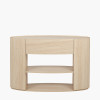 Tivoli Travertine Effect Veneer 1 Drawer Console table