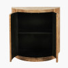 Newborough Burr Wood Effect 2 Door Cabinet