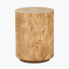 Newborough Burr Wood Effect Side Table
