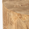 Newborough Burr Wood Effect Side Table