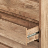 Eversley Oak Effect Veneer 5 Drawer Unit
