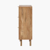 Henrik Natural Rattan 3 Drawer Tall Unit