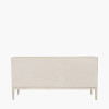 Gio White Sand Acacia Wood 4 Door Sideboard