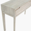 Gio White Sand Acacia Wood 1 Drawer Console Table