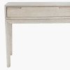 Gio White Sand Acacia Wood 1 Drawer Console Table