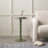 Margot Olive Wood Bobble Side Table