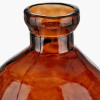 Pecan Brown Organic Shaped Recycled Glass Tall Vase