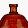 Pecan Brown Organic Shaped Recycled Glass Vase