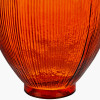 Orange Tall Recycled Glass Vase