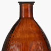 Pecan Brown Tall Recycled Glass Vase
