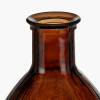 Pecan Brown Tall Recycled Glass Vase