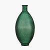 Sea Green Tall Recycled Glass Vase