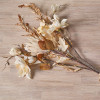 Natural Magnolia Faux Flower Bunch