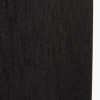 Trafalgar Gold Metal Palm Tree Floor Lamp Base with Stellan 45cm Black Slubbed Faux  Silk Gold Lined Cylinder Lampshade