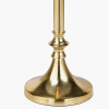 Trafalgar Gold Metal Palm Tree Table Lamp Base