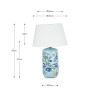 Porcelaine de Chine Table Lamp Base and Shade