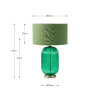 Varese Table Lamp Emerald
