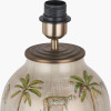 Safari Tall Glass Table Lamp Base