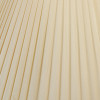 Honeysuckle Medium Glass Table Lamp Base with Bacall 30cm Almond Silk Knife Pleat Empire Lampshade