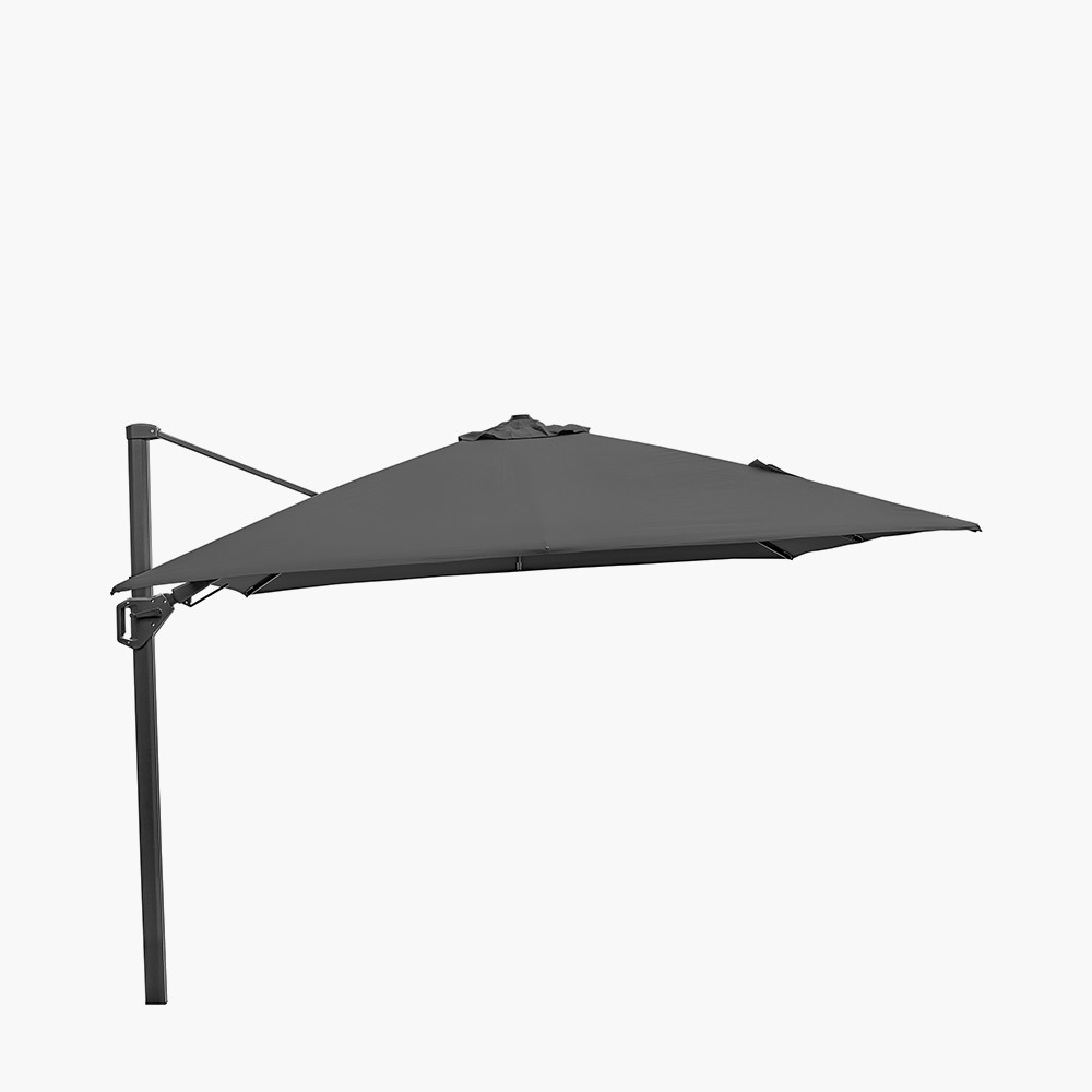 ondersteboven Alfabet Hechting Pacific Lifestyle Limited - Challenger T2 3m Square Anthracite Parasol