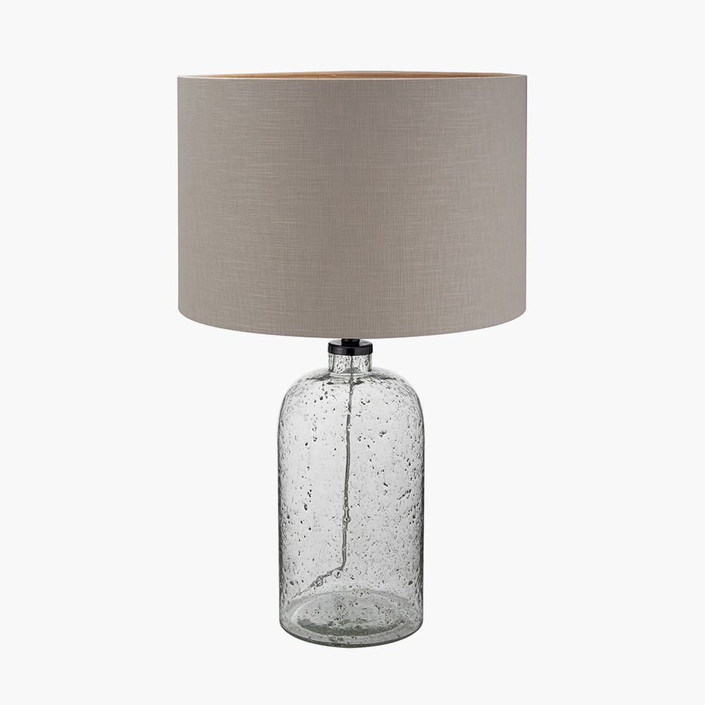 Pacific Lifestyle Limited - Ophelia Grey Bubble Glass Table Lamp Base