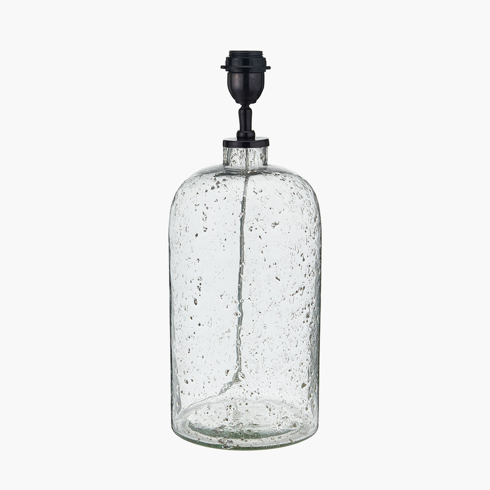 Pacific Lifestyle Limited - Ophelia Grey Bubble Glass Table Lamp Base