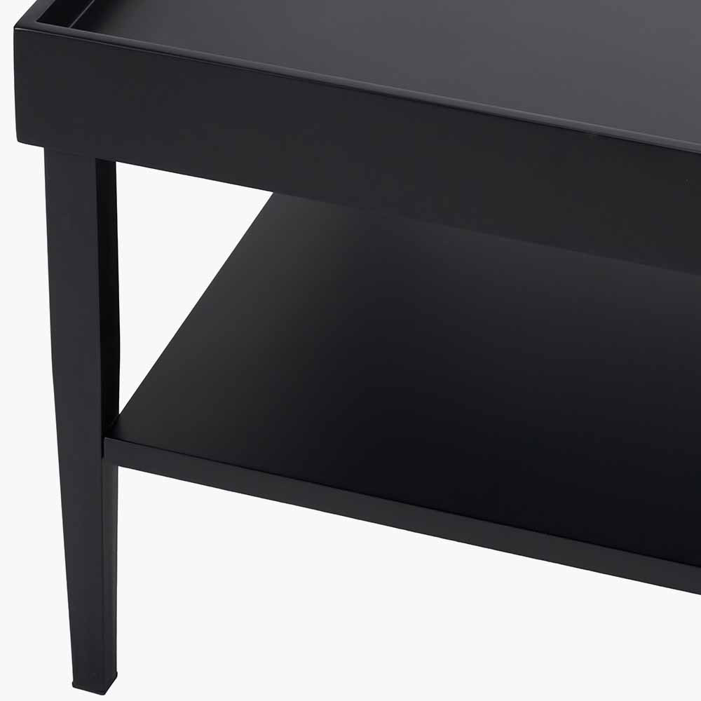 Pacific Lifestyle Limited Marnie Black Wood Veneer Coffee Table