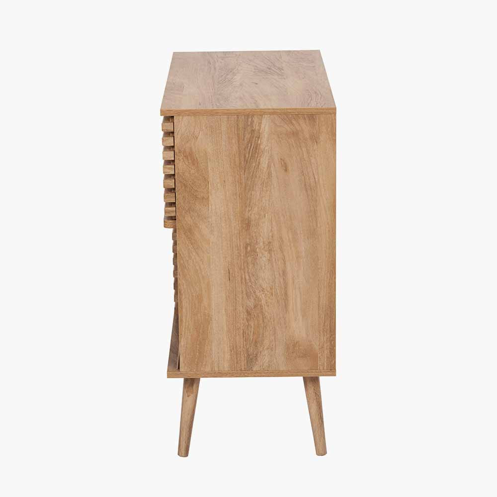 Pacific Lifestyle Limited Larvik Natural Eucalyptus Wood 2 Door 2