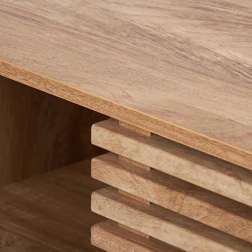 Pacific Lifestyle Limited Larvik Natural Eucalyptus Wood 2 Door 2